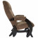 Кресло-глайдер Модель 68 Ткань ультра шоколад, каркас венге