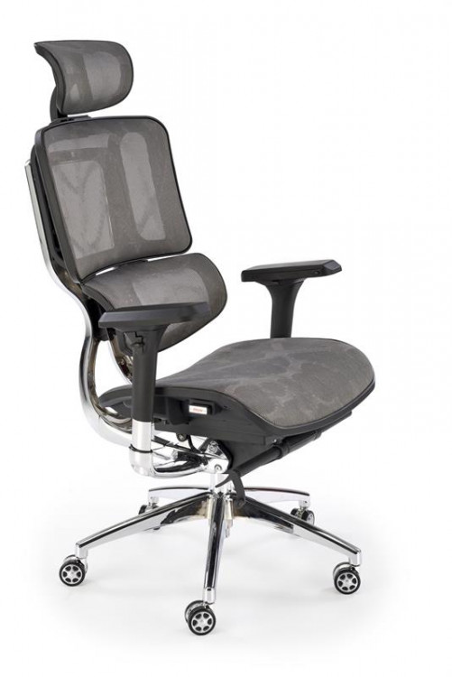 Кресло компьютерное HALMAR ETHAN серый/черный