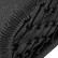 Диван 2-ый "Канны" из роупа узелкового плетения, каркас алюминий темно-серый, роуп темно-серый