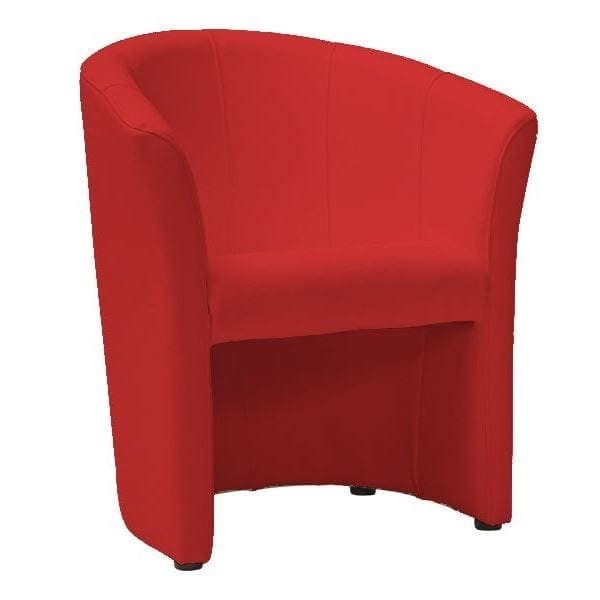 Кресло SIGNAL TM 1 (экокожа - красный, EK6)