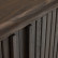 Mailen Сервант 2-дверный из ясеневого шпона с темной отделкой 180 x 75 см