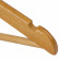 Вешалки-плечики, размер 48-50, КОМПЛЕКТ 5шт, деревянная, перекладина, цвет сосна, BRABIX «Стандарт», 601159