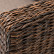 Диван из искусственного ротанга (гиацинт) двухместный "Капучино", цвет коричневый
