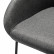 Кресло полубар Kent тёмно-серый/Линк