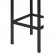 Барный стул Мебель России Лофт кожзам серый мрамор / черный матовый