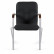 Кресло BRABIX «Samba CF-104», серый каркас, накладки «орех», кожзам черный, собрано, 532759