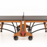 Теннисный стол складной для помещений &quot;RASSON PREMIUM T03 Indoor&quot; (274 х 152,5 х 76 см, натуральная вишня) с сеткой
