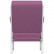 Кресло Вега 10 ткань пурпурный, каркас снег