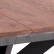 Стол обеденный раскладной Calipso OAK Массив дуба и ольхи/опоры металл, 100+40х75х75,5см, Дуб Антик/черный
