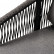Кресло плетеное "Канны" из роупа (веревки), основание дуб, роуп темно-серый, ткань серая