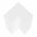 Мори Шкаф угловой МШУ960.1, цвет белый, ШхГхВ 96,4х96,4х209,6 см.