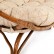 Софа VENICE / без подушки / 132x105x90 см, coco brown (коричневый кокос)