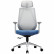 Офисное кресло Chairman CH580 серый пластик, серый/голубой