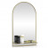 Зеркало 329Ш золото, ШхВ 46х80 см., зеркало для ванной комнаты, с полкой