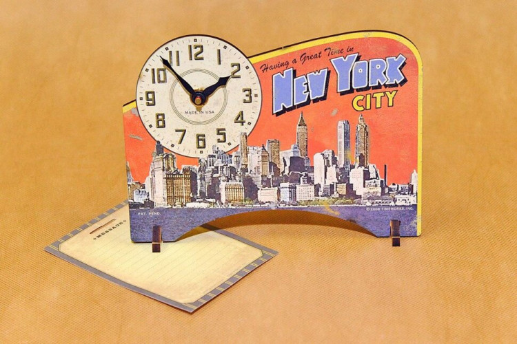 Настольные часы TIMEWORKS NEW YORK CITY POTNYC