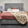 Кровать Halmar CONTINENTAL 1 Monolith85 (серый) 160/200