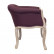 Низкие кресла для дома Kandy violet