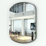 Зеркало 066Ф, ШхВ 50х70 см., зеркало с полным фацетом, толщина зеркала 4 мм., горизонтальное или вертикальное крепление