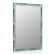 Зеркало 119НС малахит, греческий орнамент, ШхВ 55х80 см., зеркала для офиса, прихожих и ванных комнат, горизонтальное или вертикальное крепление