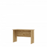 Письменный стол Хелен ПС 01 (1.200х0.770х0.600), белый/дуб крафт золото