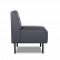 Кресло Office outline 600х620 h770 Искусственная кожа P2 euroline  996 (серый)