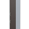 Шкаф колонка с глухой средней и малой дверьми СУ-1.3(R) Венге Магия/Металлик 406*365*1975 IMAGO