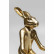 Предмет декоративный Rabbit, коллекция "Кролик" 14*29*39, Полирезин, Сталь, Золотой