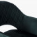 Стул полубарный DeepHouse Стул Белладжио темно-зеленый бархат ножки черные для кафе, ресторана, дома, кухни