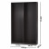 Каркас шкафа ИКЕА ПАКС 150 см., цвет чёрно-коричневый, ШхГхВ 150х35х236 см., корпус шкафа для гардероба
