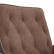 Кресло MADRID  флок , коричневый, 6