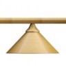Лампа на пять плафонов &quot;Elegance&quot; (матово-бронзовая штанга, матово-бронзовый плафон D35см)