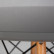 Стол обеденный DOBRIN CHELSEA`80, ножки светлый бук, столешница тёмно-серый (GR-04)