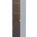 Шкаф колонка комбинированная СУ-1.2(R) Венге Магия/Металлик 406*365*1975 IMAGO
