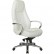 Кресло для руководителя Riva Chair F185 белое, хром, кожа