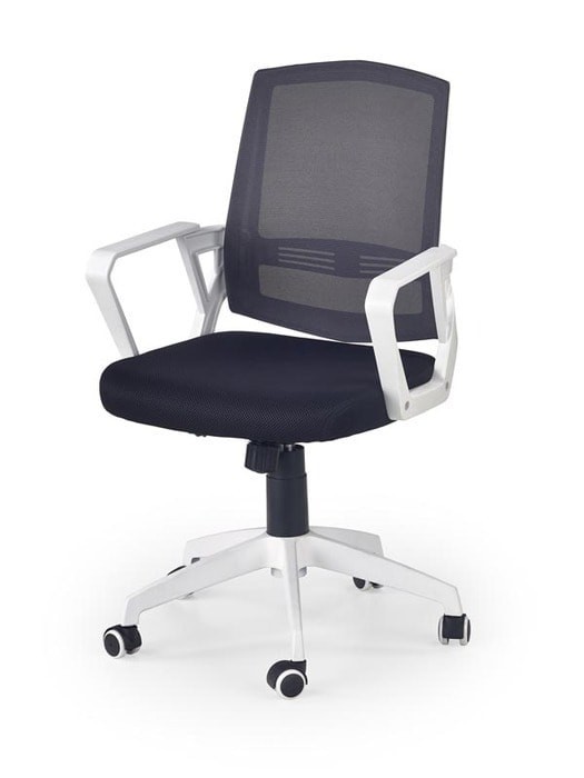 Кресло компьютерное HALMAR ASCOT (мембранная ткань - черно-белый)