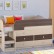 Кровать-чердак РВ Мебель Двухъярусная кровать Астра-9 Дуб молочный V3