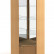 Витрина ВУ-164-З стеклянная угловая серия "Агата" задняя стенка зеркало 2000*700*700 мм