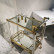 Стол сервировочный Виктори MH1798DC, 77х40х89 см, золото