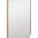 Зеркало Stilig M Gold в тонкой раме Smal
