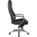 Кресло для руководителя Riva Chair F185 черное, хром, кожа