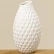 Ваза Haddi отделка белая керамика FB.VS.AF.3