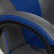 Кресло RACER GT new кож/зам/ткань, металлик/синий, 36/10