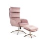 Кресло SIGNAL MONROE VELVET (цвет ткани: античный розовый)