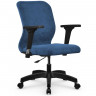 Компьютерное кресло Метта SU-Mr-4/подл.200/осн.005 светло-синий, велюр