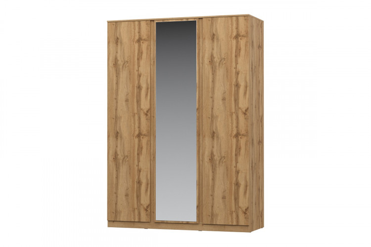 Шкаф 3-х дверн с зеркалом STERN (НКМ) лдсп Дуб Вотан