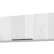 Полка навесная Слайд 462.01 (89,4х29,8х29,6) Белый глянец