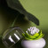Контейнер для хранения ватных палочек Lotus, белый/зеленый