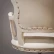 Рабочее кресло отделка кремовый полуматовый лак (Cipria), экокожа K37  GC.WCH.MV.73