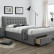 Кровать HALMAR PERCY 160 (серый)