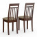 Два стула Мебель--24 Гольф-11 разборных, цвет орех, обивка ткань атина коричневая, ШхГхВ 40х40х100 см., от пола до верха сиденья 47 см.